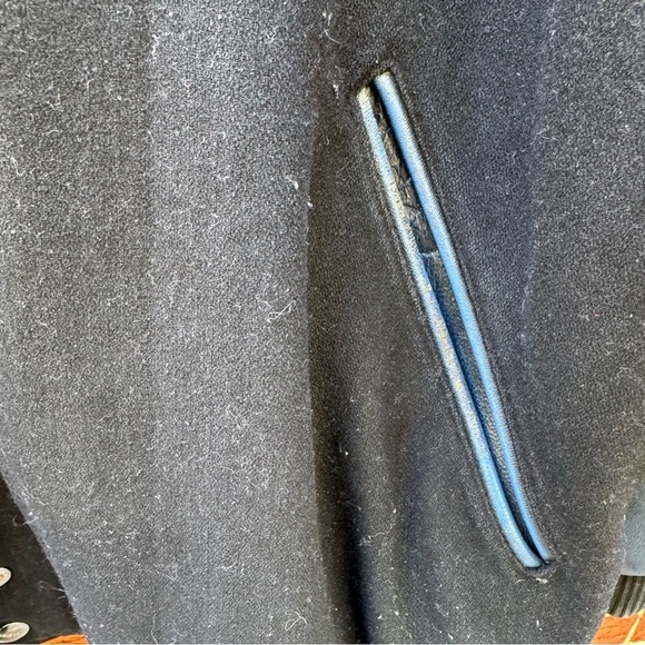 Vintage 90’s Y2K Pelle Pelle Wool And Leather Varsity Jacket Size 4XL - Picture 8 of 16